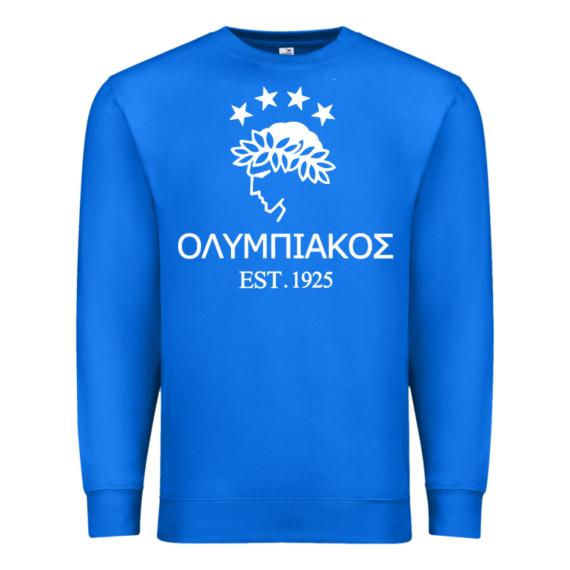 Olympiakos Greek Premium Sweatshirt by linhVisuals | Teevron