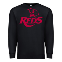 Black queensland reds rugby super league Premium Sweatshirt - linhVisuals