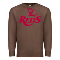 Chestnut queensland reds rugby super league Premium Sweatshirt - linhVisuals