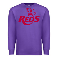 Purple queensland reds rugby super league Premium Sweatshirt - linhVisuals