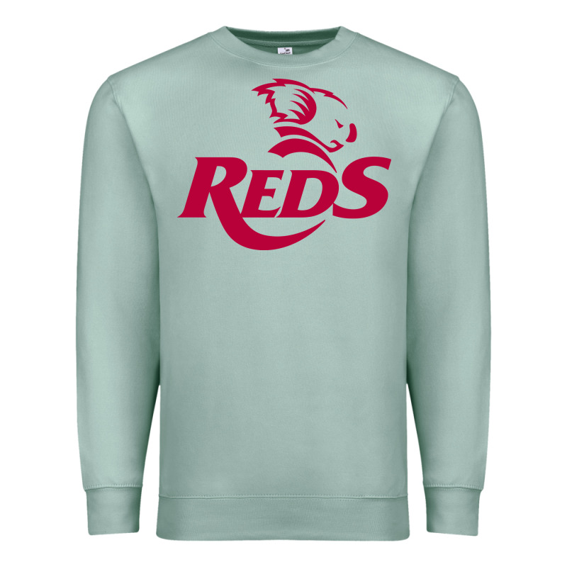 Queensland Reds Rugby Super League Premium Sweatshirt by linhVisuals | Teevron