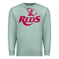 Seafoam queensland reds rugby super league Premium Sweatshirt - linhVisuals