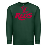 Sports Green queensland reds rugby super league Premium Sweatshirt - linhVisuals