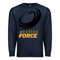 Navy western force rugby super league Premium Sweatshirt - linhVisuals