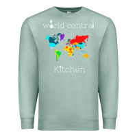 Seafoam world central kitchen Premium Sweatshirt - linhVisuals