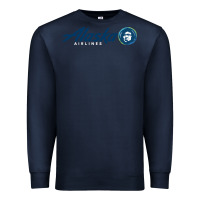 Navy alaska eskimo Premium Sweatshirt - linhVisuals