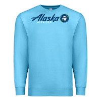Ocean Blue alaska eskimo Premium Sweatshirt - linhVisuals