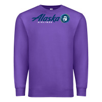 Purple alaska eskimo Premium Sweatshirt - linhVisuals