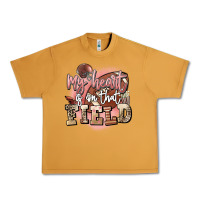 Peanut Butter my heart is on that field Urban Heavy Tee - FaDigitalArtStudio