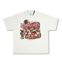 Pistachio my heart is on that field Urban Heavy Tee - FaDigitalArtStudio