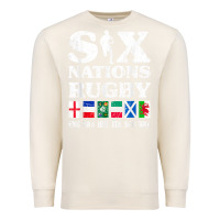Sandshell rugby 6 nations england france ireland italy scotland wales t shirt Premium Sweatshirt - linhVisuals