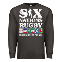 Rugby 6 Nations England France Ireland Italy Scotland Wales T Shirt Premium Sweatshirt | Teevron