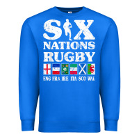 True Royal rugby 6 nations england france ireland italy scotland wales t shirt Premium Sweatshirt - linhVisuals