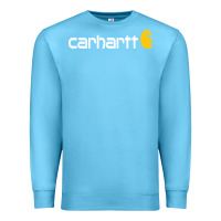 Ocean Blue carhartt Premium Sweatshirt - linhVisuals