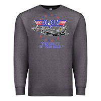Charcoal Heather top gun the best of the best Premium Sweatshirt - linhVisuals