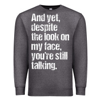 Charcoal Heather trending sarcastic adult humor Premium Sweatshirt - linhVisuals