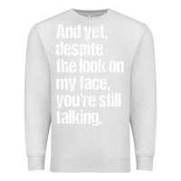 Oatmeal Heather trending sarcastic adult humor Premium Sweatshirt - linhVisuals