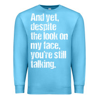 Ocean Blue trending sarcastic adult humor Premium Sweatshirt - linhVisuals