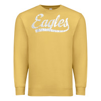 Antique Gold eagles school sports fan team spirit mascot gift Premium Sweatshirt - linhVisuals
