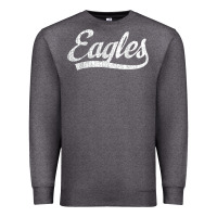Charcoal Heather eagles school sports fan team spirit mascot gift Premium Sweatshirt - linhVisuals