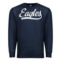 Navy eagles school sports fan team spirit mascot gift Premium Sweatshirt - linhVisuals