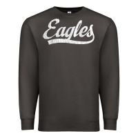 Smoke eagles school sports fan team spirit mascot gift Premium Sweatshirt - linhVisuals