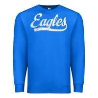 True Royal eagles school sports fan team spirit mascot gift Premium Sweatshirt - linhVisuals