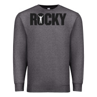 Charcoal Heather movie sport rocky Premium Sweatshirt - linhVisuals