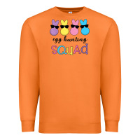Carrot easter egg hunting squad kindergarten squad girls boys kids Premium Sweatshirt - linhVisuals