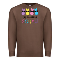 Chestnut easter egg hunting squad kindergarten squad girls boys kids Premium Sweatshirt - linhVisuals
