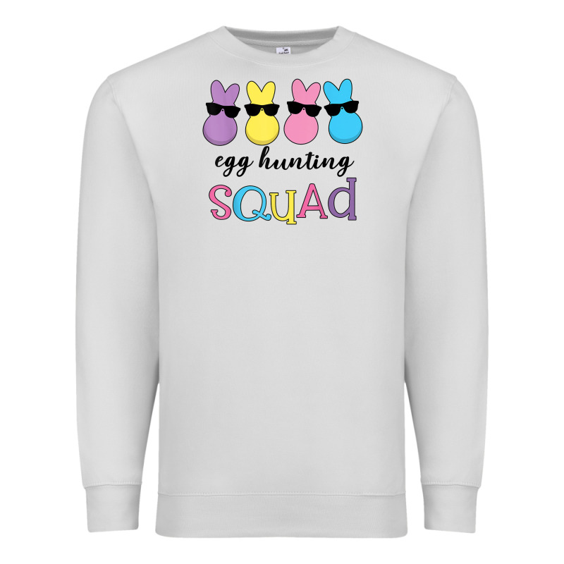 Easter Egg Hunting Squad Kindergarten Squad Girls Boys Kids Premium Sweatshirt by linhVisuals | Teevron