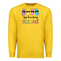 Lemon easter egg hunting squad kindergarten squad girls boys kids Premium Sweatshirt - linhVisuals