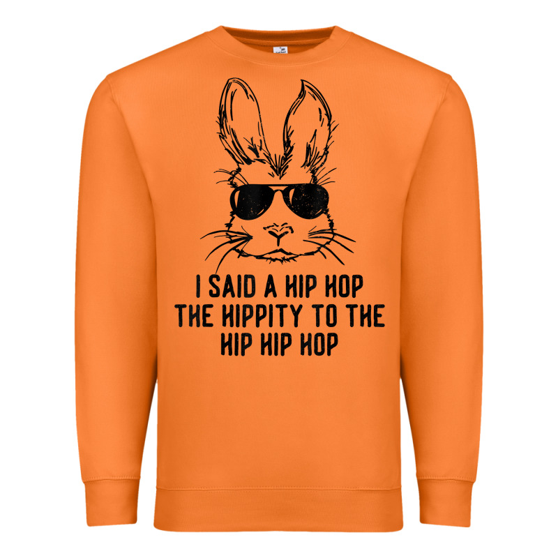Sunglass Bunny Hip Hop Hippity  Easter Gift  Mens & Womens T Shirt Premium Sweatshirt by linhVisuals | Teevron