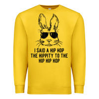 Lemon sunglass bunny hip hop hippity  easter gift  mens & womens t shirt Premium Sweatshirt - linhVisuals