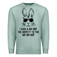 Seafoam sunglass bunny hip hop hippity  easter gift  mens & womens t shirt Premium Sweatshirt - linhVisuals