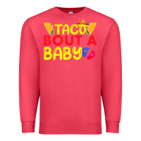 Cardinal taco bout a baby pregnancy announcement cinco de mayo party t shirt Premium Sweatshirt - linhVisuals