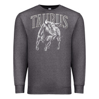 Charcoal Heather taurus zodiac sign horoscope may astrology t shirt Premium Sweatshirt - linhVisuals