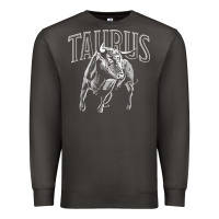 Smoke taurus zodiac sign horoscope may astrology t shirt Premium Sweatshirt - linhVisuals