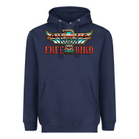 Navy thunderbird free bird Heavyweight Hoodie - JahusDesignShop