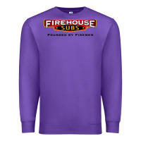 Purple firehouse subs Premium Sweatshirt - linhVisuals