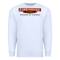 White firehouse subs Premium Sweatshirt - linhVisuals