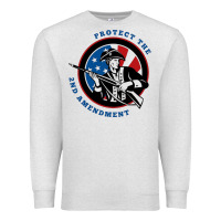 Oatmeal Heather american patriot Premium Sweatshirt - linhVisuals