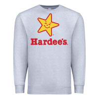 Heather Grey hardee's Premium Sweatshirt - linhVisuals