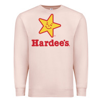 Pale Pink hardee's Premium Sweatshirt - linhVisuals