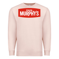 Pale Pink papa murphy's Premium Sweatshirt - linhVisuals