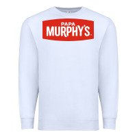 White papa murphy's Premium Sweatshirt - linhVisuals