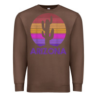 Arizona   Vintage Retro Cactus Souvenir Gift T Shirt Premium Sweatshirt | Teevron