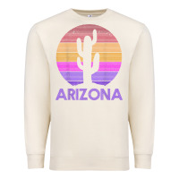 Sandshell arizona   vintage retro cactus souvenir gift t shirt Premium Sweatshirt - linhVisuals