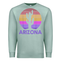 Seafoam arizona   vintage retro cactus souvenir gift t shirt Premium Sweatshirt - linhVisuals