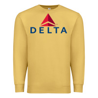 Antique Gold DELTA Premium Sweatshirt - linhVisuals